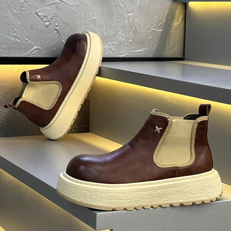 Winter New British Chelsea Boots Fleece Warm Boots 38 коричневый
Winter New British Chelsea Boots Fleece Warm Boots 38 коричневый