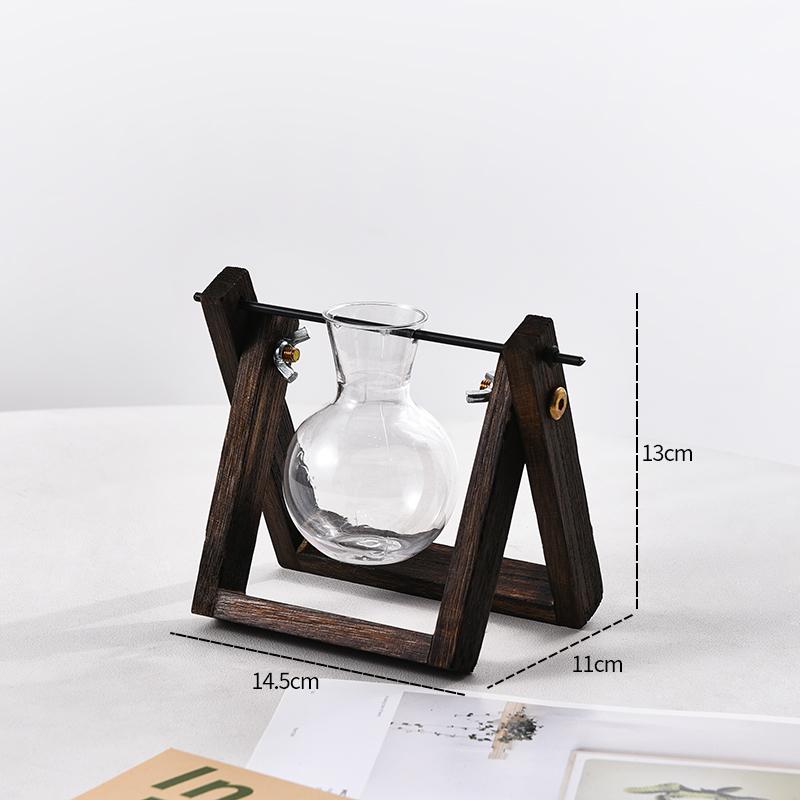 Vintage Wooden Frame Series Hydroponic Vase with Green Ivy Flowers Garden Desktop Decoration Unique Creative Small Container
Vintage Wooden Frame Series Hydroponic Vase with Green Ivy Flowers Garden Desktop Decoration Unique Creative Small Container