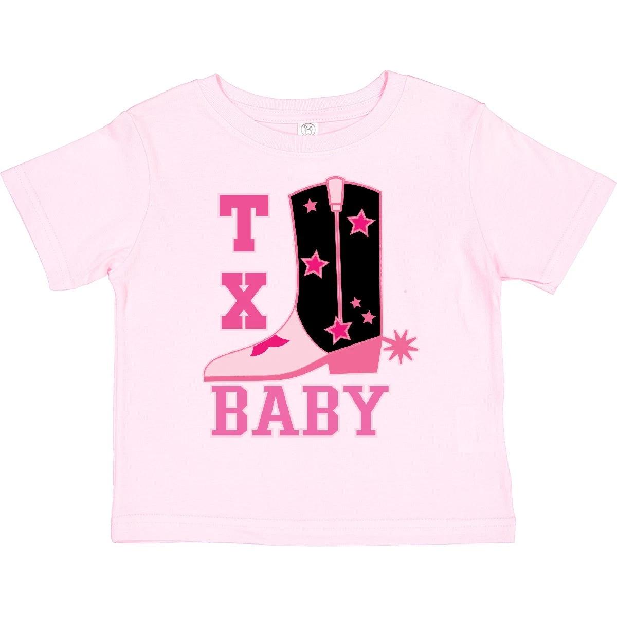 Inktastic Pink Texas Cowboy Baby Toddler kids boys T-Shirt Born Girls Tx Cowgirl Boot Cute 110
Inktastic Pink Texas Cowboy Baby Toddler kids boys T-Shirt Born Girls Tx Cowgirl Boot Cute 110
