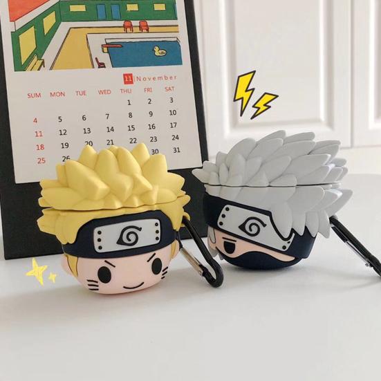 Защитный чехол для наушников Мягкий силиконовый чехол против царапин с милым мультяшным аниме Наруто Какаши Беспроводной Bluetooth-совместимый чехол для наушников для AirPods 1/2/Pro 
Защитный чехол для наушников Мягкий силиконовый чехол против царапин с милым мультяшным аниме Наруто Какаши Беспроводной Bluetooth-совместимый чехол для наушников для AirPods 1/2/Pro