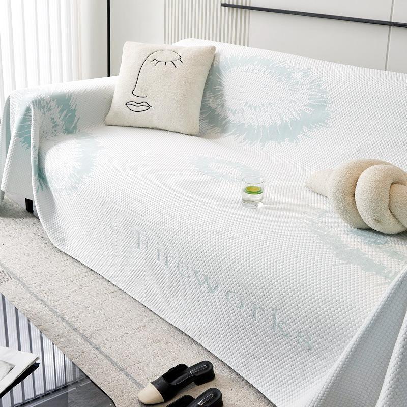 Summer Sofa Towel Fengyang All-InJUEusive Sofa Cover Dustproof Breathable Cool Living Room Straight Row Sofa JUEoth Cushion 180*130cm
Summer Sofa Towel Fengyang All-InJUEusive Sofa Cover Dustproof Breathable Cool Living Room Straight Row Sofa JUEoth Cushion 180*130cm