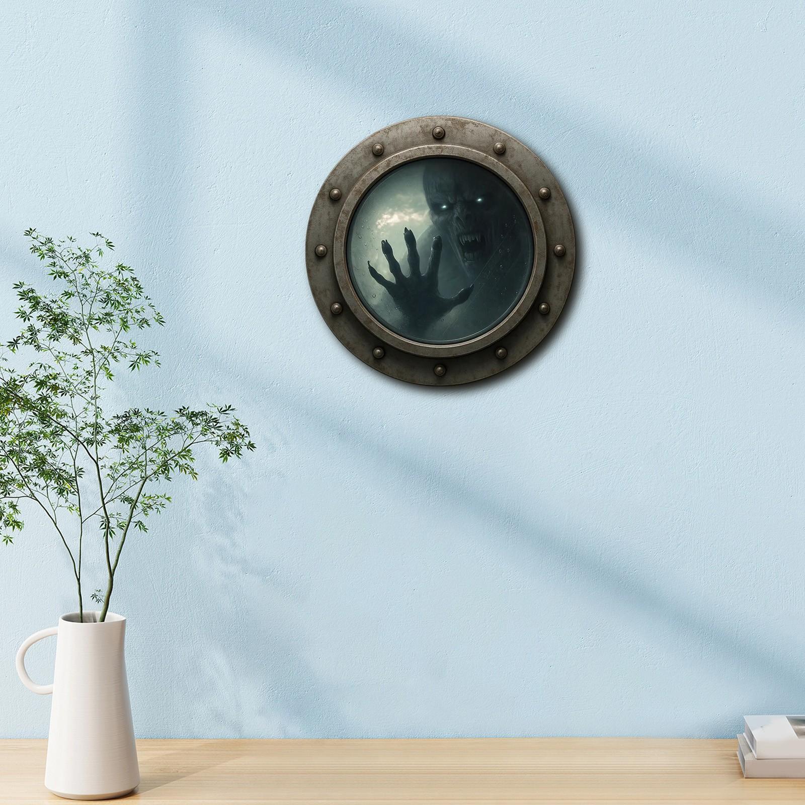 Haunted Porthole Wall Decor, Fun Home Wall Decor, Horror Home Art Decor One Size
Haunted Porthole Wall Decor, Fun Home Wall Decor, Horror Home Art Decor One Size