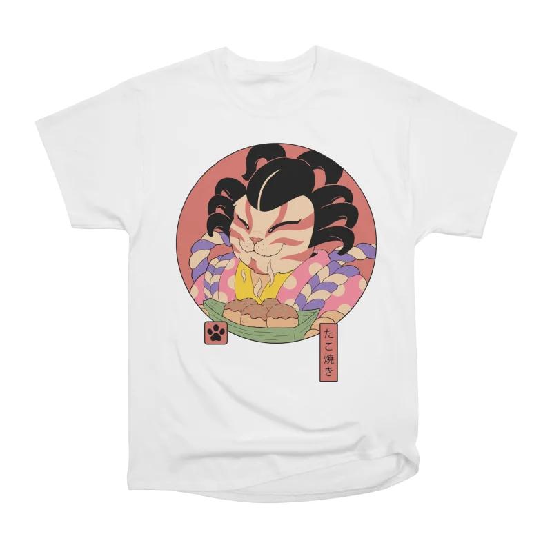 Men Casual Shirts Short Sleeves KABUKI TAKOYAKI CAT White Tees Oversized T-shirts XXXL білий
Men Casual Shirts Short Sleeves KABUKI TAKOYAKI CAT White Tees Oversized T-shirts XXXL білий