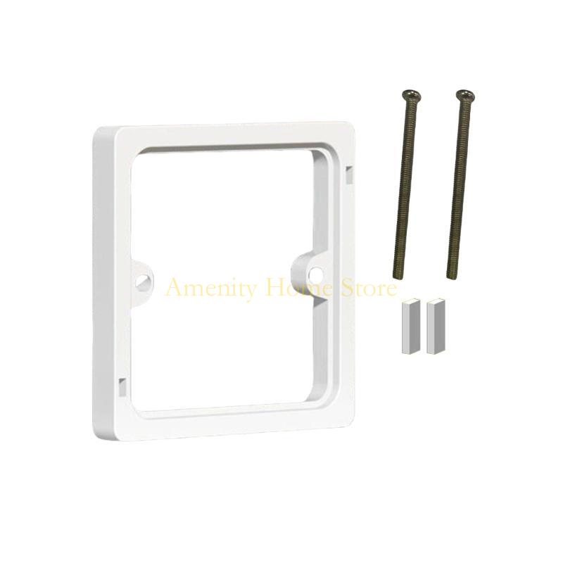F26C Electrical Box Spacers Single Gang Receptacle Outlet Box Extenders for Fixing Wall Electrical Outlet Easy to Install
F26C Electrical Box Spacers Single Gang Receptacle Outlet Box Extenders for Fixing Wall Electrical Outlet Easy to Install