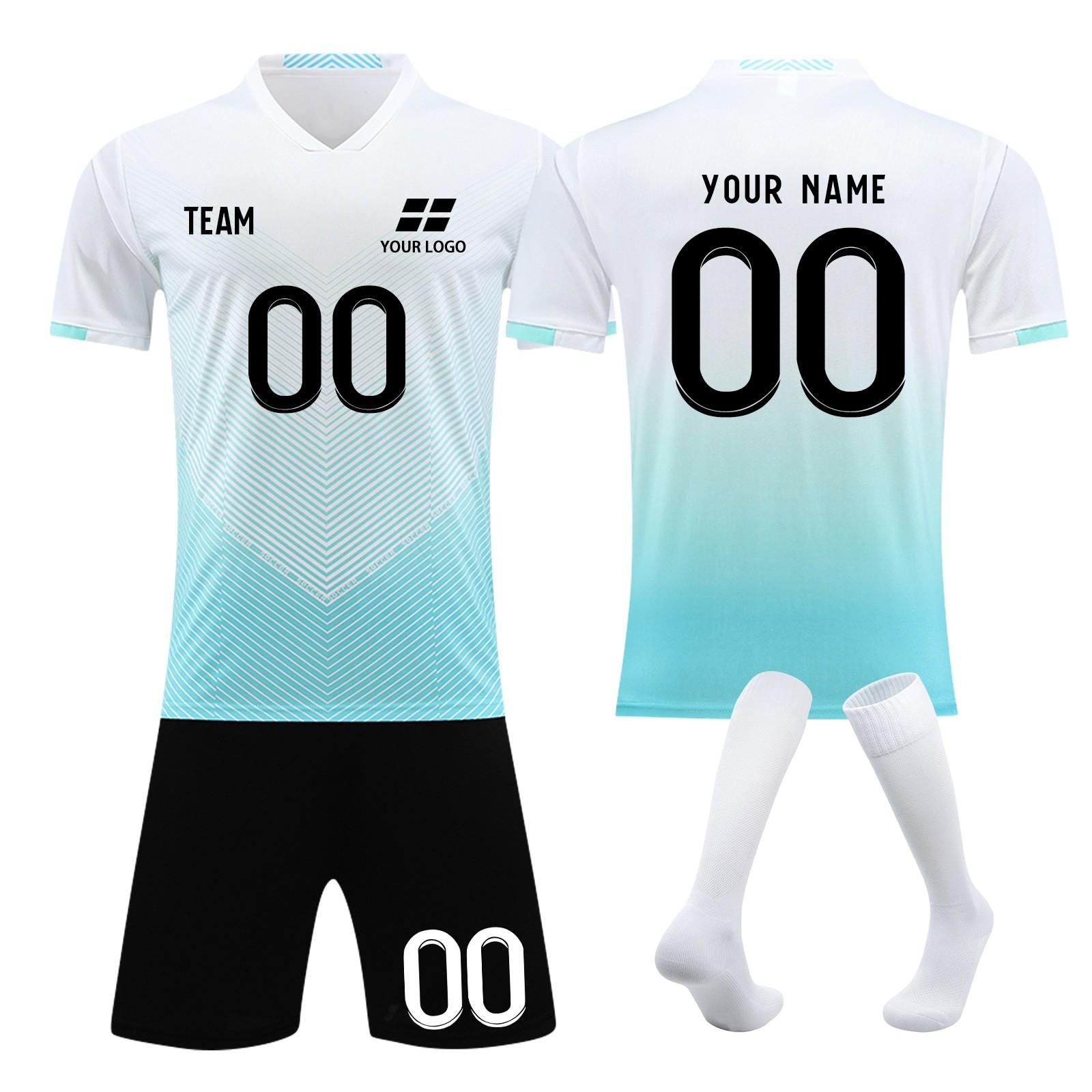 Customizable Team Soccer Uniform Set Personalized and Number Breathable Fabric Youth & Adult Sizes XS білий
Customizable Team Soccer Uniform Set Personalized and Number Breathable Fabric Youth & Adult Sizes XS білий