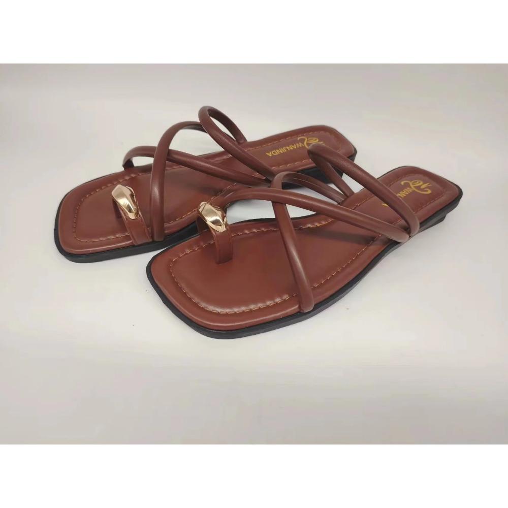 Женские тапочки, женские летние римские туфли на плоской подошве, сандалии на низком каблуке, женская пляжная обувь-гладиатор с открытым носком 38 темные хаки
Женские тапочки, женские летние римские туфли на плоской подошве, сандалии на низком каблуке, женская пляжная обувь-гладиатор с открытым носком 38 темные хаки