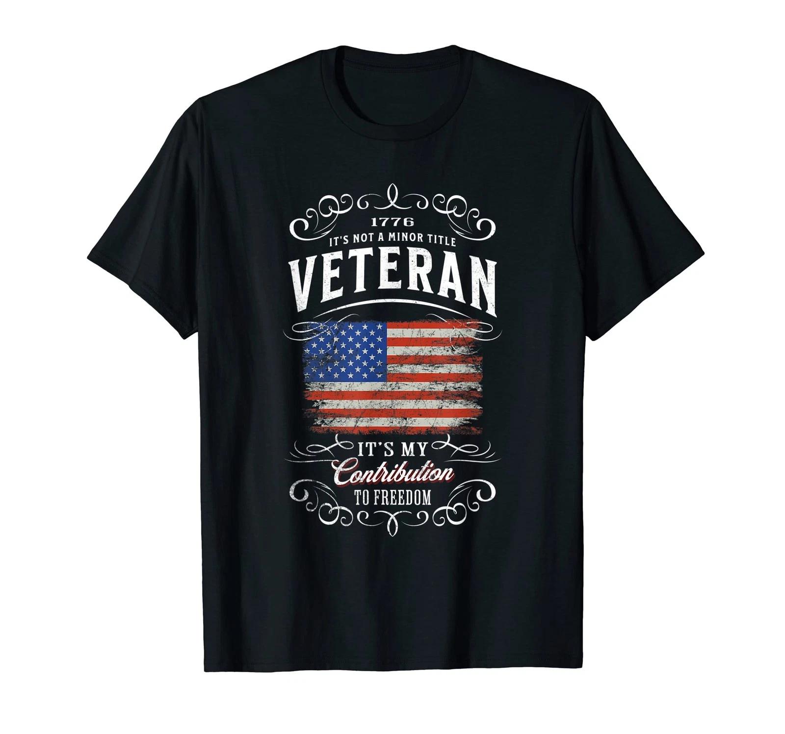 Veteran It s not a minor title American Flag 1776 T-Shirt for Women Kids Men M
Veteran It s not a minor title American Flag 1776 T-Shirt for Women Kids Men M