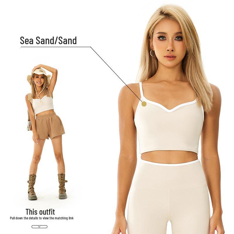 Спортивный комплект на тонких бретелях с цветными блоками: Майка с U-образной спиной для фитнеса, йоги, пилатеса. Large
Спортивный комплект на тонких бретелях с цветными блоками: Майка с U-образной спиной для фитнеса, йоги, пилатеса. Large