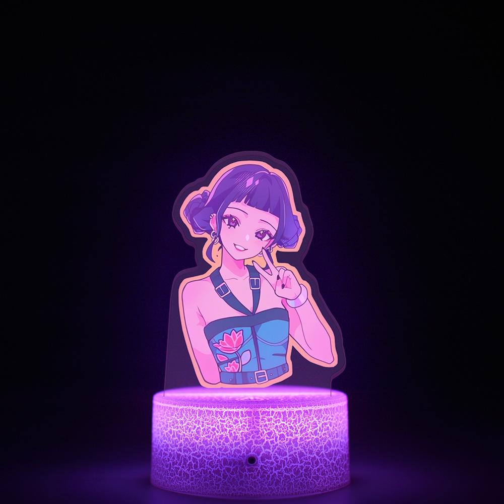 KPop K-POP Demon Hunters Kawaii Zoe Rumi Mira Saja Boys Superstar Monochrome Light Remote Control 16 Color Light Night Light
KPop K-POP Demon Hunters Kawaii Zoe Rumi Mira Saja Boys Superstar Monochrome Light Remote Control 16 Color Light Night Light