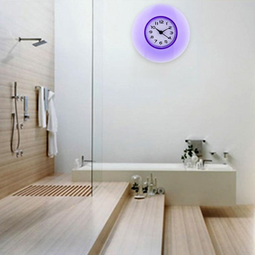 Battery-Operated Waterproof Wall Clock silicone Kitchen Clock Portable Bathroom Clock Shower фіолетовий
Battery-Operated Waterproof Wall Clock silicone Kitchen Clock Portable Bathroom Clock Shower фіолетовий