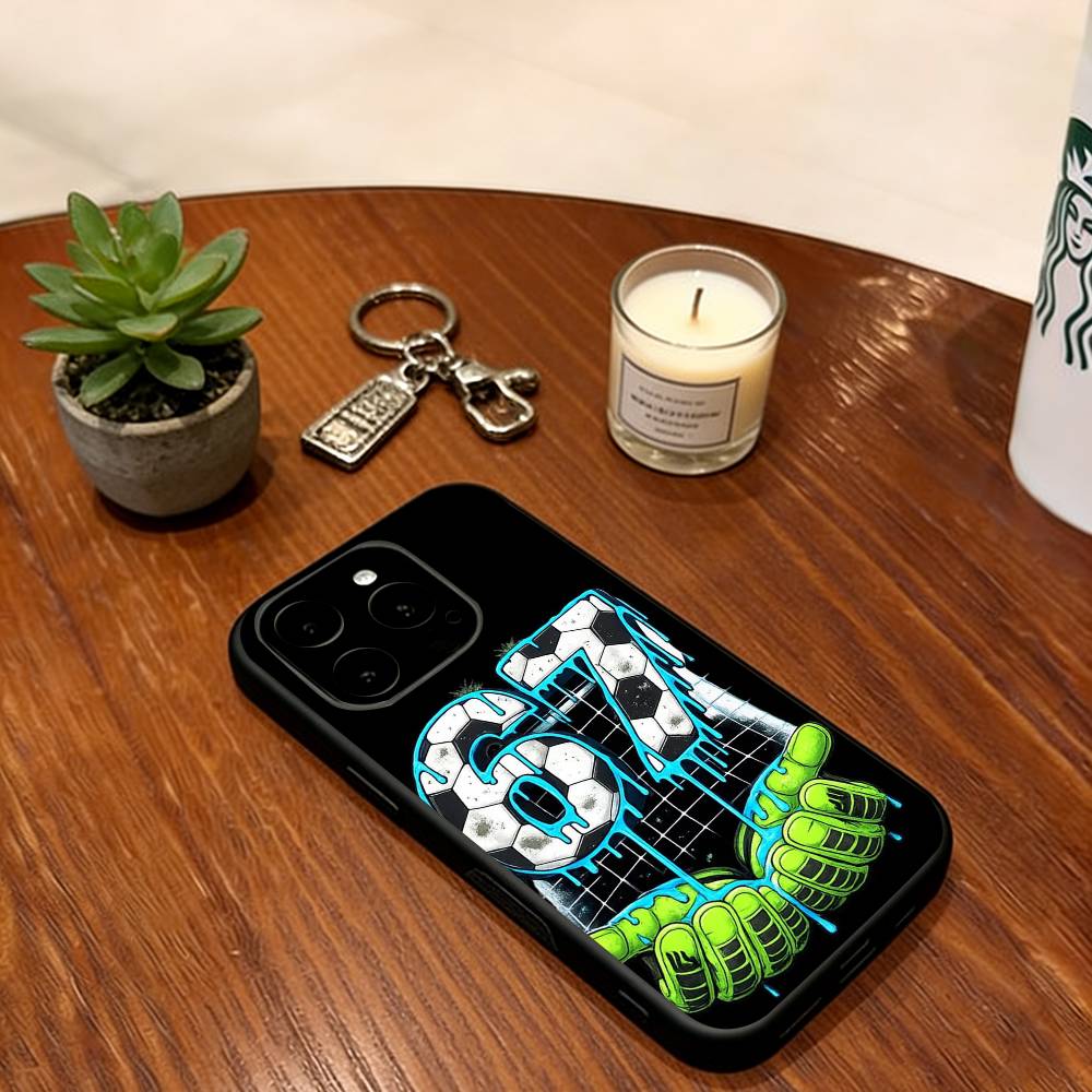 S-Six S-Seven 67 SS Phone Case For iPhone 17, 16,15,14,13,12,11 Plus,Pro Max, Others Soft Black Cover iPhone17Pro
S-Six S-Seven 67 SS Phone Case For iPhone 17, 16,15,14,13,12,11 Plus,Pro Max, Others Soft Black Cover iPhone17Pro