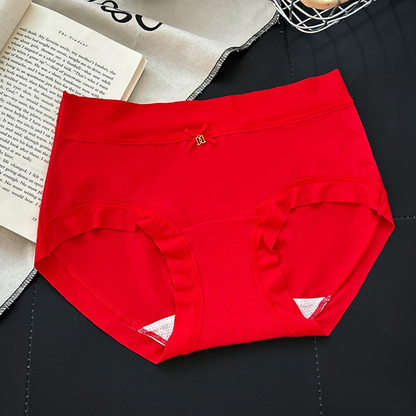 Women s Summer New Red Good Luck 10A Bacteriostatic Extended Middle Waist Triangle Briefs XL
Women s Summer New Red Good Luck 10A Bacteriostatic Extended Middle Waist Triangle Briefs XL