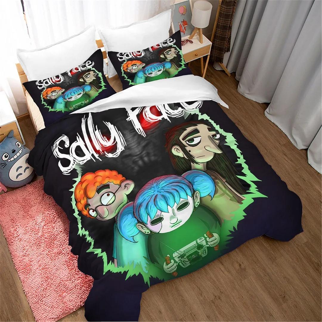 Game Sally Face 3D Printed Duvet Case Pillowcase Bedding Set Twin Full King For Kids Adults Bedroom (135x200cm)
Game Sally Face 3D Printed Duvet Case Pillowcase Bedding Set Twin Full King For Kids Adults Bedroom (135x200cm)