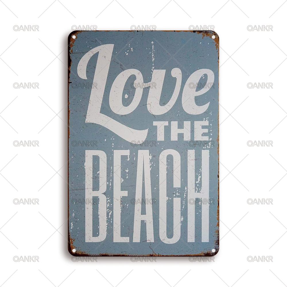 Vintage Art Wall Poster Metal Tin Sign Ideal Gift x Inch Love The Beach Metal Signs for Bathroom Home Wall Decor Plaque 20x30cm(7.8x11.8inch)
Vintage Art Wall Poster Metal Tin Sign Ideal Gift x Inch Love The Beach Metal Signs for Bathroom Home Wall Decor Plaque 20x30cm(7.8x11.8inch)