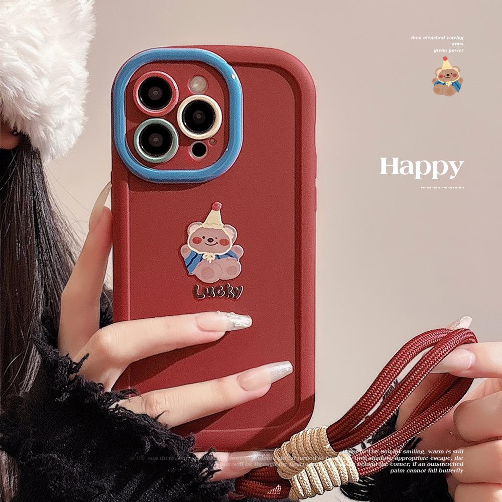 Чехол для телефона Iphone15 Iphone14 Силиконовый 11 for 13promax Ремешок для переноски Fun and Cute Bear 12
Чехол для телефона Iphone15 Iphone14 Силиконовый 11 for 13promax Ремешок для переноски Fun and Cute Bear 12