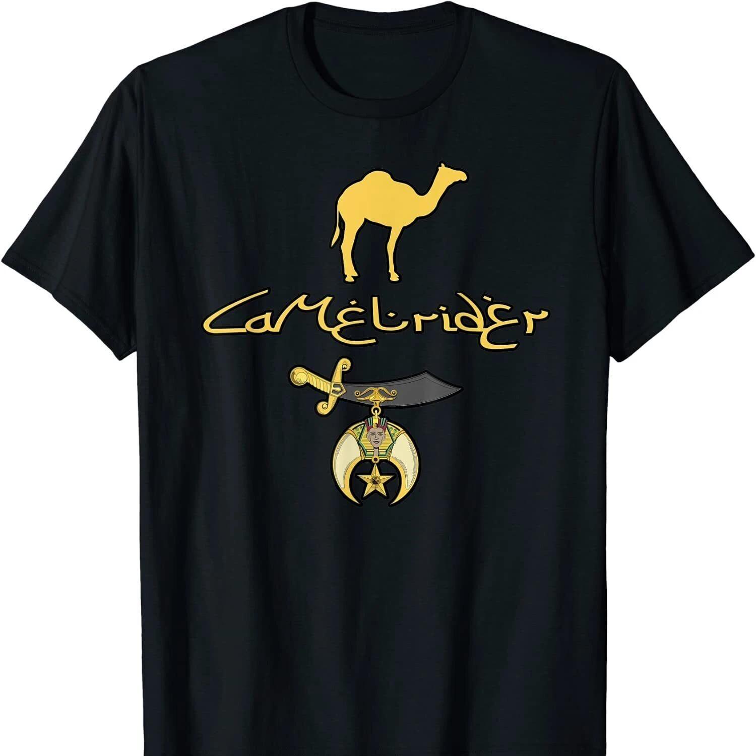 Camel Rider Shriner Masonic Symbol Freemason T Shirt New 100% Cotton Short Sleeve O-Neck T-shirt Casual Mens Top - Men s Summ... S разноцветный
Camel Rider Shriner Masonic Symbol Freemason T Shirt New 100% Cotton Short Sleeve O-Neck T-shirt Casual Mens Top - Men s Summ... S разноцветный