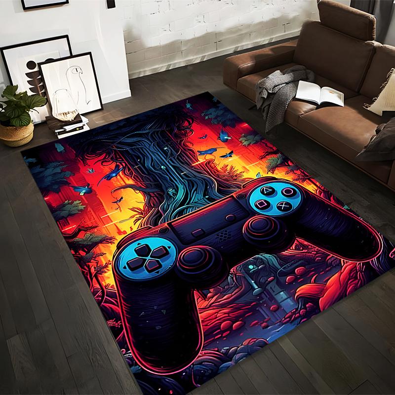Gaming Controller Print Carpet with Vibrant Fantasy Forest Design Suitable for use as an anti-slip for living room bedroom sofas 40x60cm( 15x23in )
Gaming Controller Print Carpet with Vibrant Fantasy Forest Design Suitable for use as an anti-slip for living room bedroom sofas 40x60cm( 15x23in )