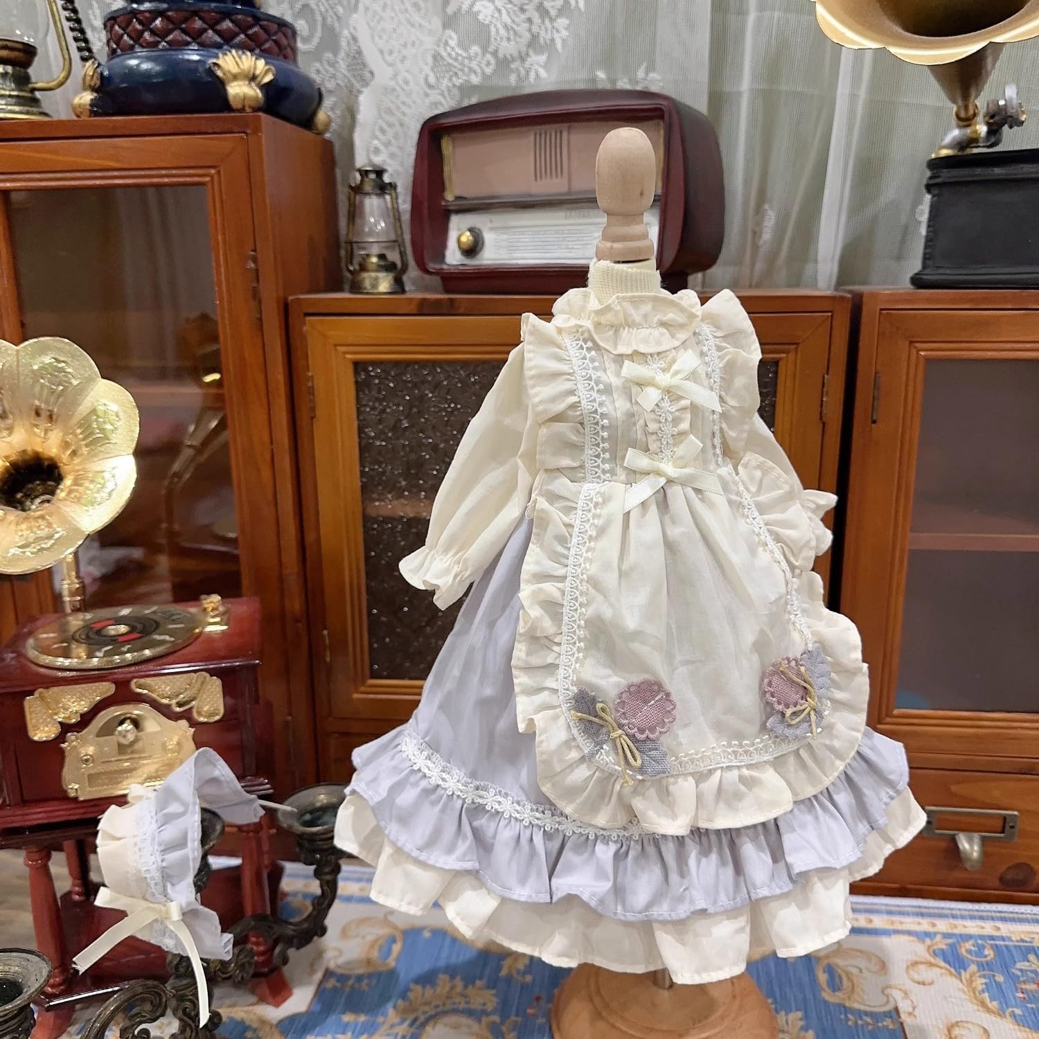 BJD Ball Jointed Doll Dress Doll Costume Doll Maid Clothes Ball Jointed Doll Doll Dress and body not White 1/4 1/6 1/3 Dress-up (head included) (1/6) білий
BJD Ball Jointed Doll Dress Doll Costume Doll Maid Clothes Ball Jointed Doll Doll Dress and body not White 1/4 1/6 1/3 Dress-up (head included) (1/6) білий