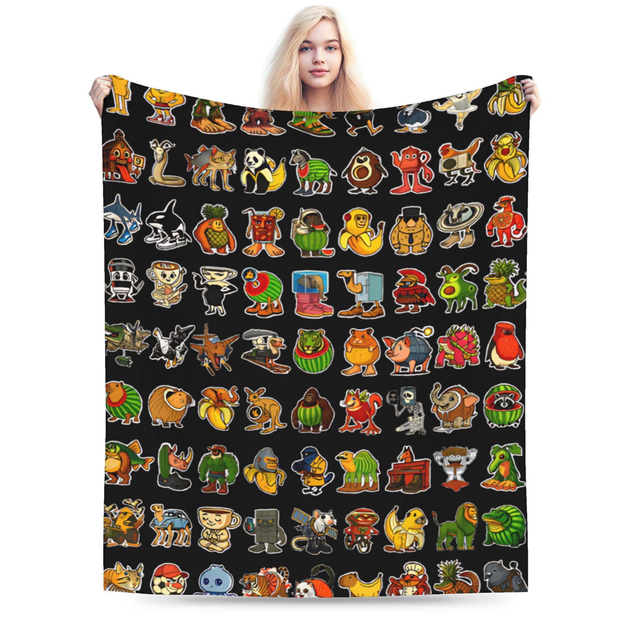 Brainrot Italian Six Seven - Super Warm Blankets Boy Girl Plush Throw Blanket Couch Bed Flannel Bedspread Sofa Bed Cover 30x40in
Brainrot Italian Six Seven - Super Warm Blankets Boy Girl Plush Throw Blanket Couch Bed Flannel Bedspread Sofa Bed Cover 30x40in