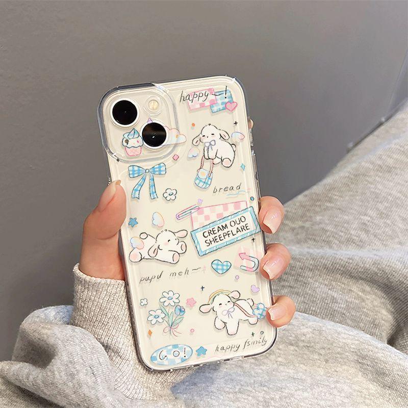 Adorable Sheep Phone Case for Apple 16 Series, 16 Pro/Max, 15, 13, 14 - New and Stylish Design iPhone XS
Adorable Sheep Phone Case for Apple 16 Series, 16 Pro/Max, 15, 13, 14 - New and Stylish Design iPhone XS