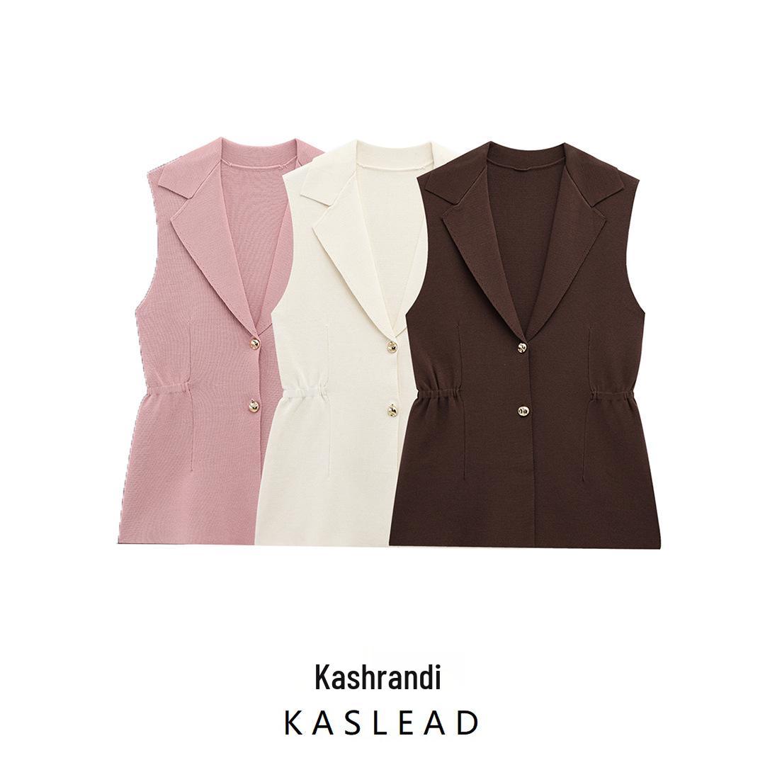 2025 Spring Women s Fashion: European & American Style Versatile Knitted Vest with Ruched Waist Medium
2025 Spring Women s Fashion: European & American Style Versatile Knitted Vest with Ruched Waist Medium