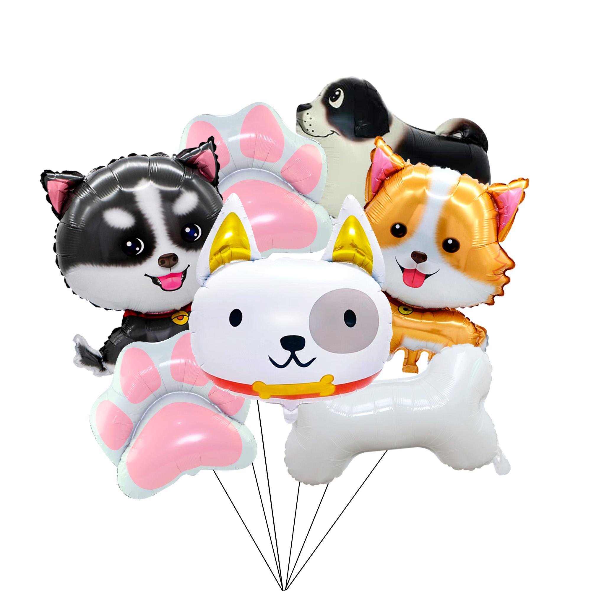 Dog Balloons, 7 Pcs Dog Birthday Balloons Decorations Set - Puppy Balloons, Paw Balloons Dog Bone Balloon for Birthday Party Decorations as the picture
Dog Balloons, 7 Pcs Dog Birthday Balloons Decorations Set - Puppy Balloons, Paw Balloons Dog Bone Balloon for Birthday Party Decorations as the picture