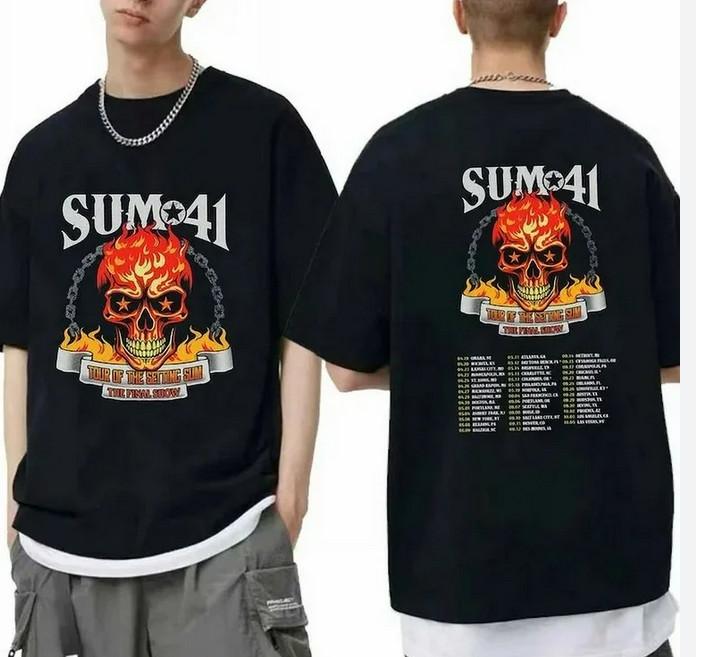 HOT NEW CIEN 2SIDE Sum 41 2024 2025 Tour Shirt Unisex T-Shirt M
HOT NEW CIEN 2SIDE Sum 41 2024 2025 Tour Shirt Unisex T-Shirt M