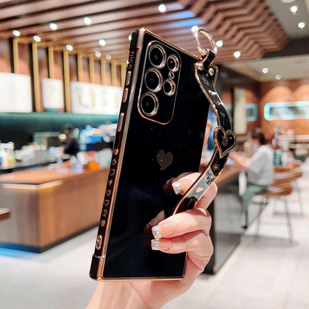 Для Samsung A53 S25 Ultra Чехол Милый Любовное Сердце Гальваническое Покрытие Ремешок на Запястье Держатель для Телефона Чехол Для Galaxy S24 Ultra S23 S22 S21 Чехлы Накладка For SamsungS25 Ultra&Case & Strap чёрный
Для Samsung A53 S25 Ultra Чехол Милый Любовное Сердце Гальваническое Покрытие Ремешок на Запястье Держатель для Телефона Чехол Для Galaxy S24 Ultra S23 S22 S21 Чехлы Накладка For SamsungS25 Ultra&Case & Strap чёрный