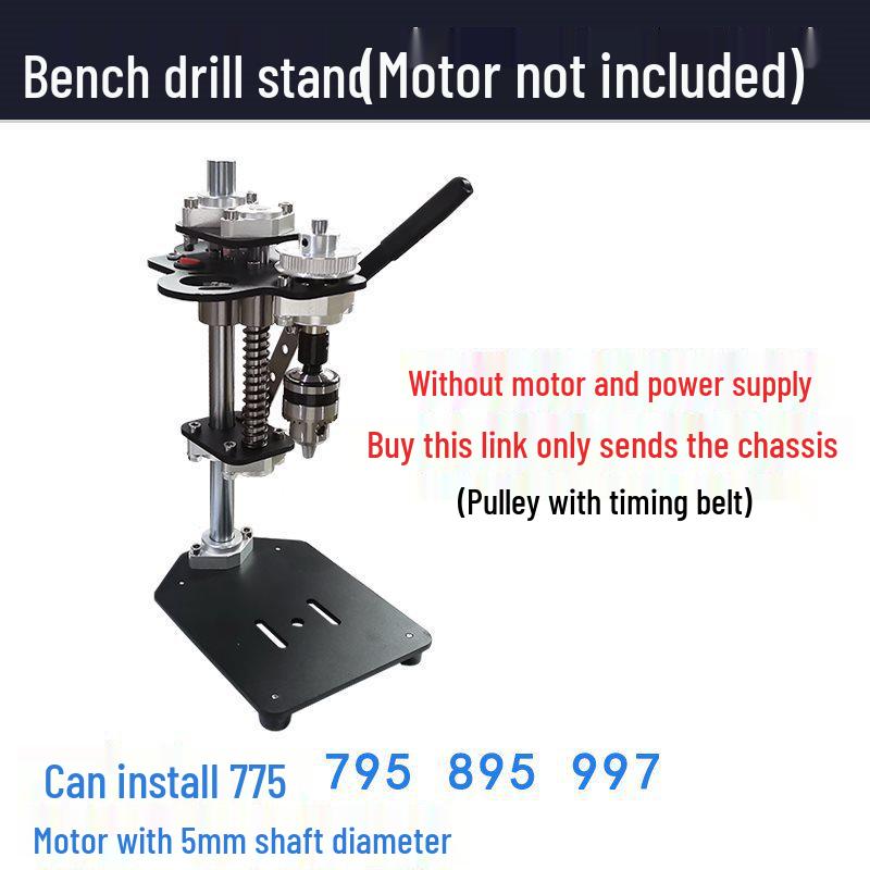 Compact 220V Variable Speed Mini Drill Press for DIY Benchtop Projects
Compact 220V Variable Speed Mini Drill Press for DIY Benchtop Projects