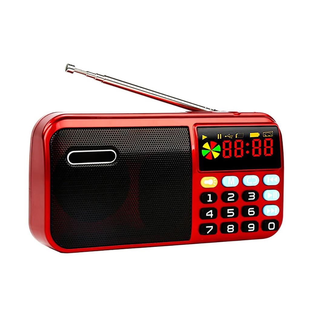 Radio Speaker FM Digital USB Rechargeable Anti-interference Broadcast Channel Player with Earphone Interface Audio Equipment
Radio Speaker FM Digital USB Rechargeable Anti-interference Broadcast Channel Player with Earphone Interface Audio Equipment