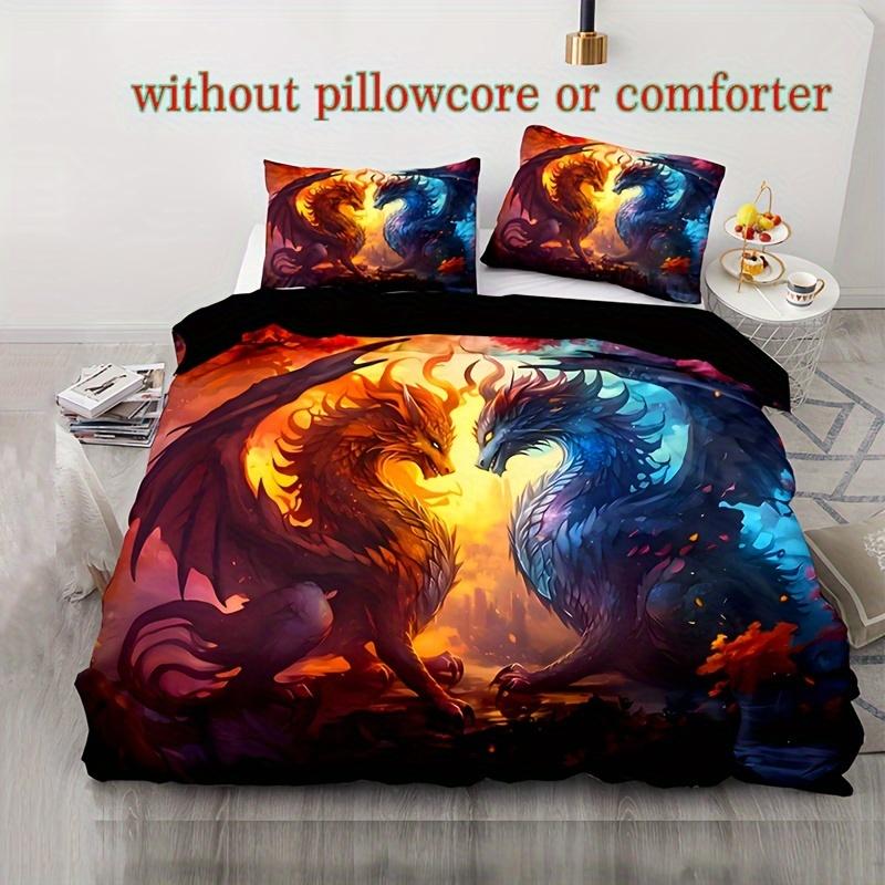 Комплект пододеяльника 2/3D Ловец снов Двойной дракон (1 пододеяльник + 1/2 наволочки без наполнителя) - Мягкий удобный EU Twin(135x200cm)
Комплект пододеяльника 2/3D Ловец снов Двойной дракон (1 пододеяльник + 1/2 наволочки без наполнителя) - Мягкий удобный EU Twin(135x200cm)