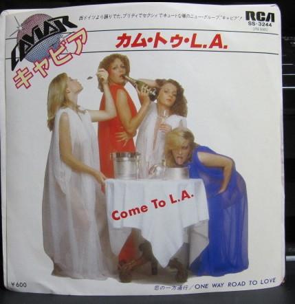 7inch Record CAVIAR - Come To L.A. / One Way Road To Love SS3244 RCA 1979 Japan Soul/Funk Used
7inch Record CAVIAR - Come To L.A. / One Way Road To Love SS3244 RCA 1979 Japan Soul/Funk Used