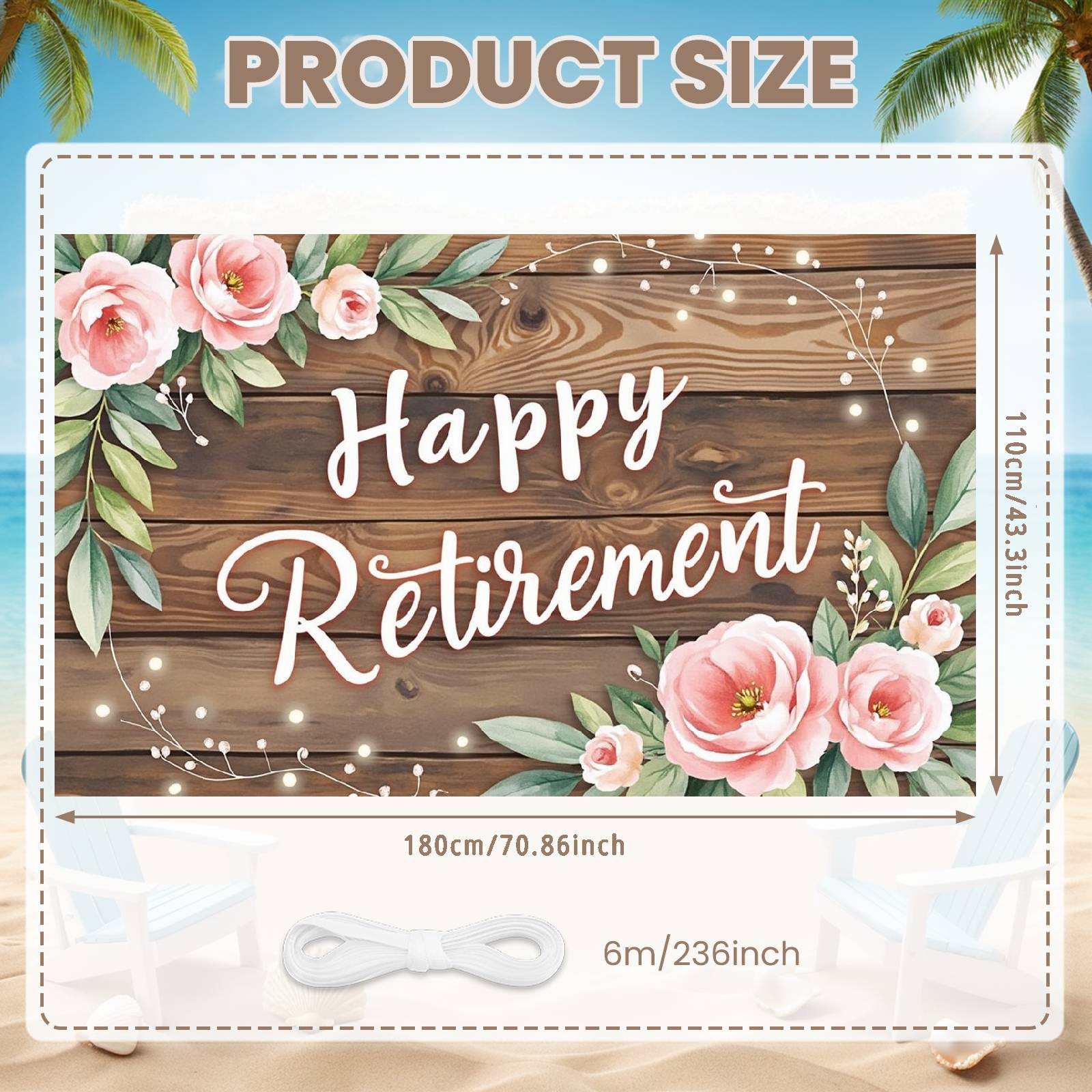 Retirement Backdrop Countryside Retirement Display Retirement Party Banner Pink Peony Floral For Banquet Hall Setup
Retirement Backdrop Countryside Retirement Display Retirement Party Banner Pink Peony Floral For Banquet Hall Setup