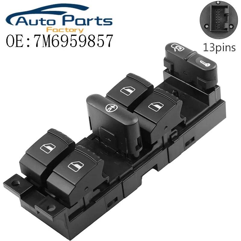 Новая кнопка управления окном Power Master, кнопка регулятора для VW Sharan Ford Galaxy Seat Alhambra 7M6959857
Новая кнопка управления окном Power Master, кнопка регулятора для VW Sharan Ford Galaxy Seat Alhambra 7M6959857