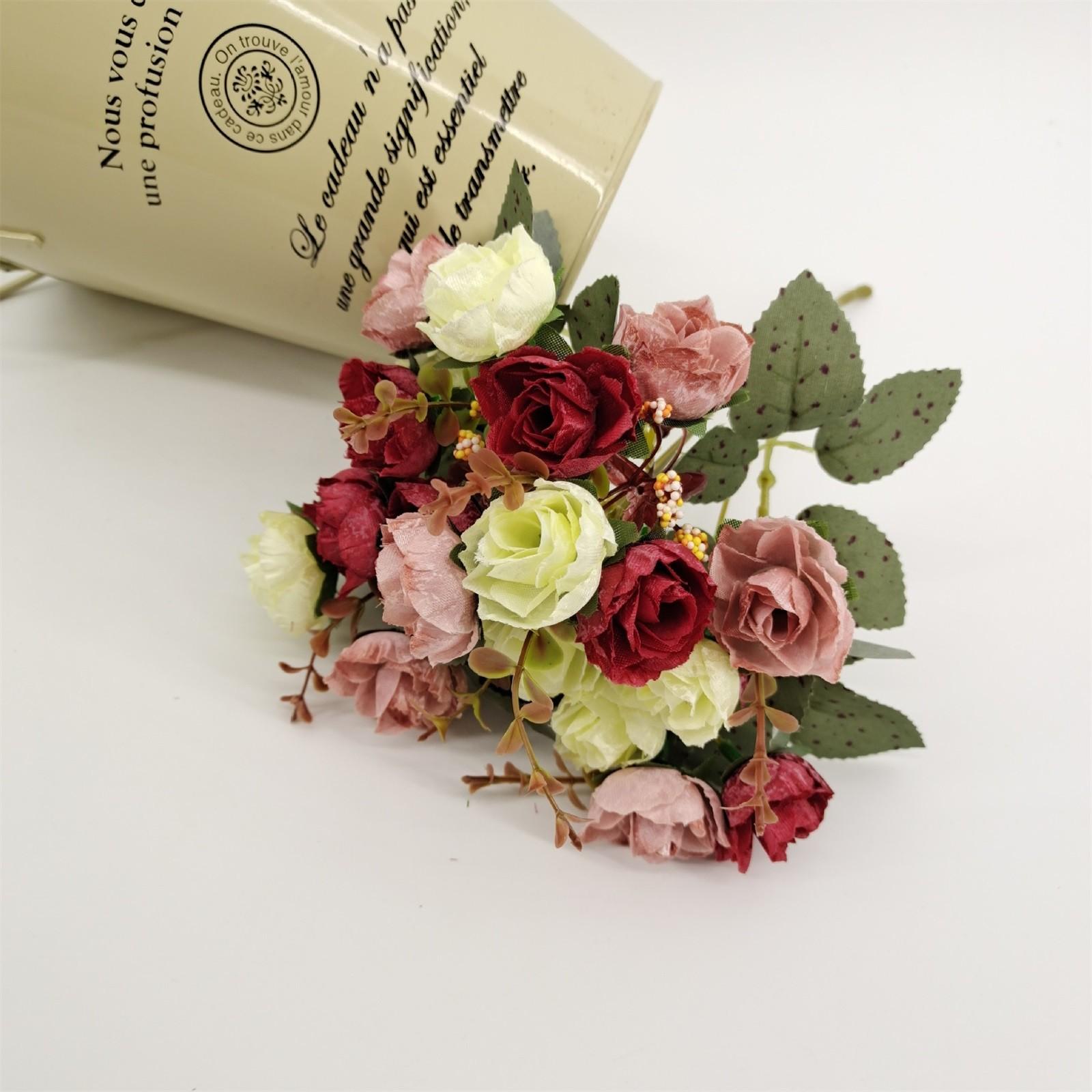 Artificial Flowers, 21 Roses, Roses, Bouquets, Wedding Home Handrails, Decorative Fake Flower Ornaments One Size
Artificial Flowers, 21 Roses, Roses, Bouquets, Wedding Home Handrails, Decorative Fake Flower Ornaments One Size