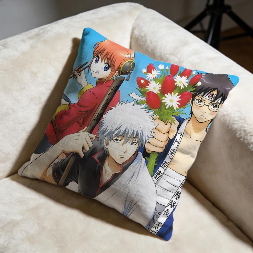 Trendy GGintamaful Cushion Cover Soft Decorative Pillow Case Suitable for Bedroom Sofa Car Travel Use 30X30cm
Trendy GGintamaful Cushion Cover Soft Decorative Pillow Case Suitable for Bedroom Sofa Car Travel Use 30X30cm