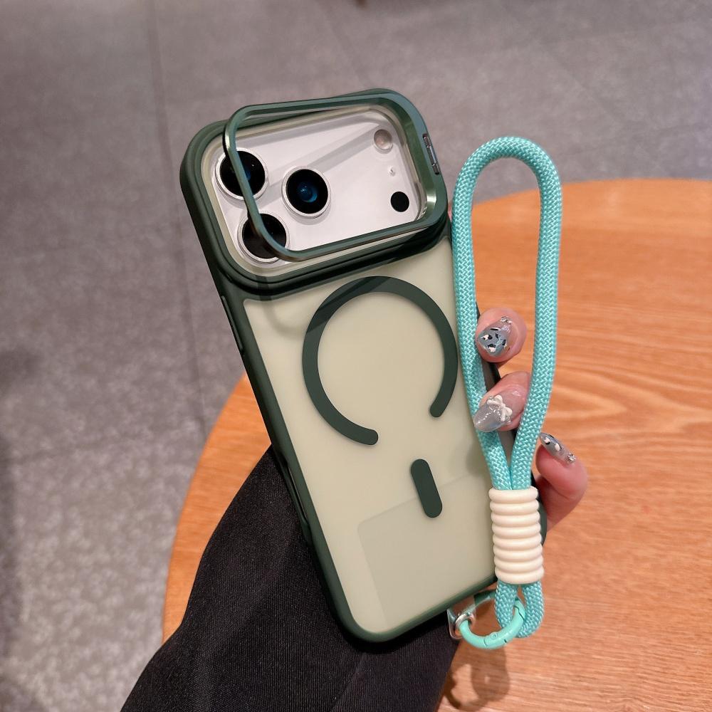 Luxury Frosted For Magsafe Magnetic Phone Case For iPhone 17 Air 16 15 14 13 12 11 Plus Mini Pro Max Metal Bracket Lanyard Cover iPhone 13 Pro зелёный
Luxury Frosted For Magsafe Magnetic Phone Case For iPhone 17 Air 16 15 14 13 12 11 Plus Mini Pro Max Metal Bracket Lanyard Cover iPhone 13 Pro зелёный