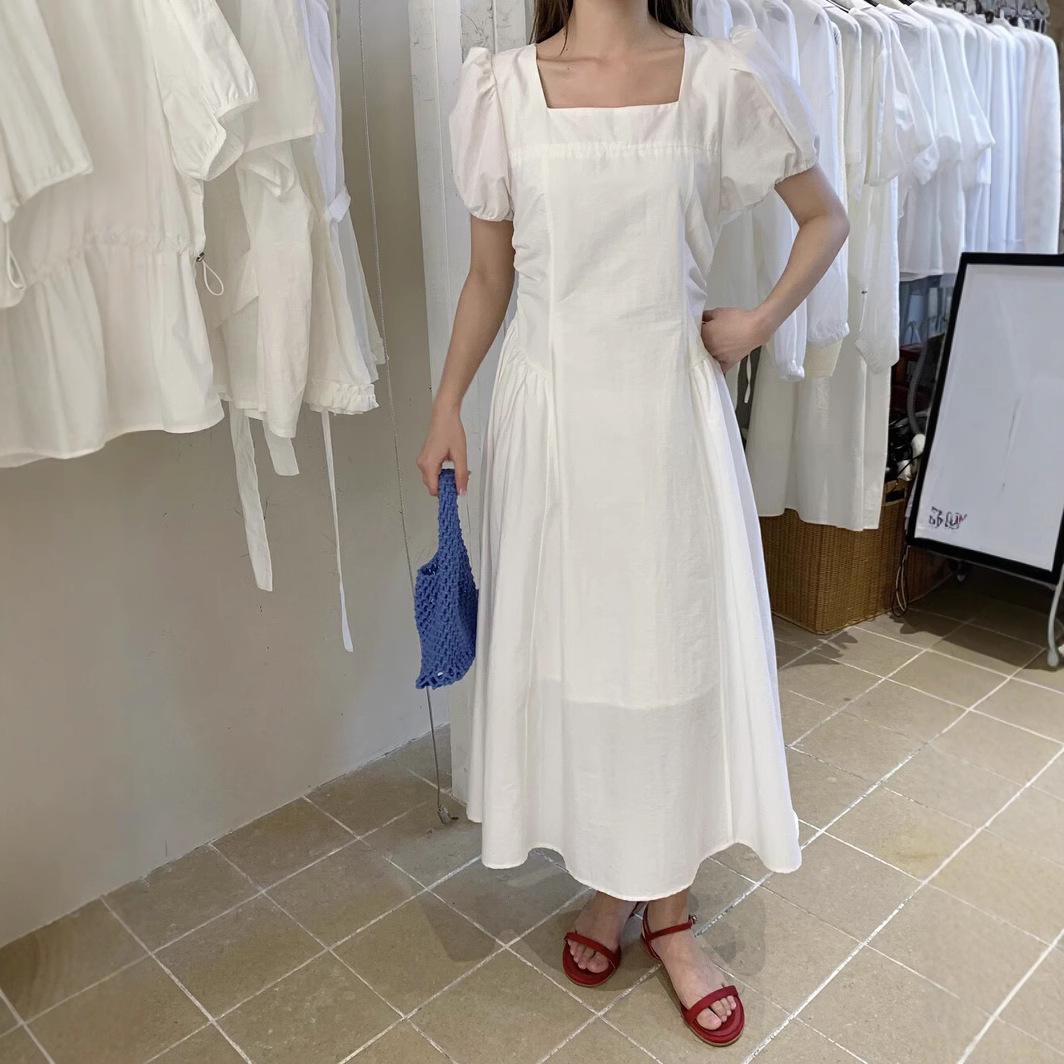 Women s French Square Neck Puff Sleeve Tea Dress - Summer 2025, Elegant Tie-Up Waist with Gentle Fit L
Women s French Square Neck Puff Sleeve Tea Dress - Summer 2025, Elegant Tie-Up Waist with Gentle Fit L
