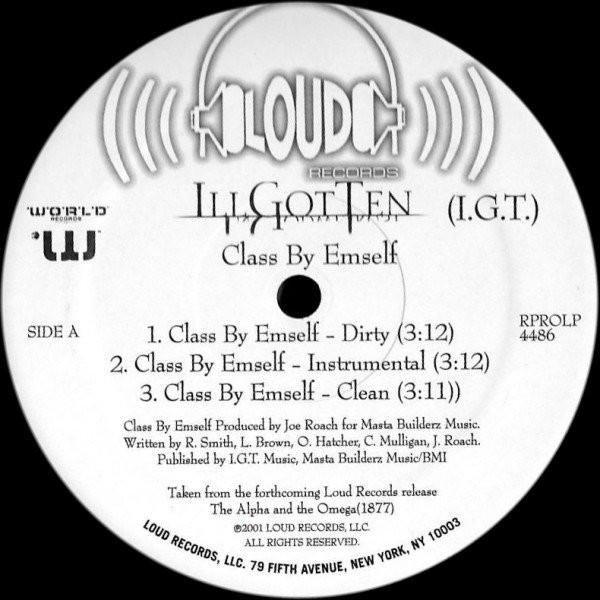 12inch Record ILL GOT TEN Class By Emself G.i.t. Live RPROLP4486 LOUD RECORDS 2001 US Rap HipHopRB Used
12inch Record ILL GOT TEN Class By Emself G.i.t. Live RPROLP4486 LOUD RECORDS 2001 US Rap HipHopRB Used