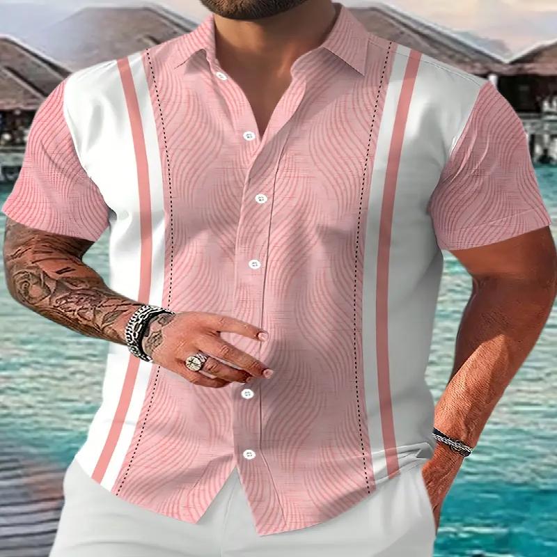 Men s Casual Short Sleeved Shirt with Geometric Pattern, Summer Style, Regular Pattern, Polyester Fiber Composition, Button Fashion 5XL небо синє кольору
Men s Casual Short Sleeved Shirt with Geometric Pattern, Summer Style, Regular Pattern, Polyester Fiber Composition, Button Fashion 5XL небо синє кольору