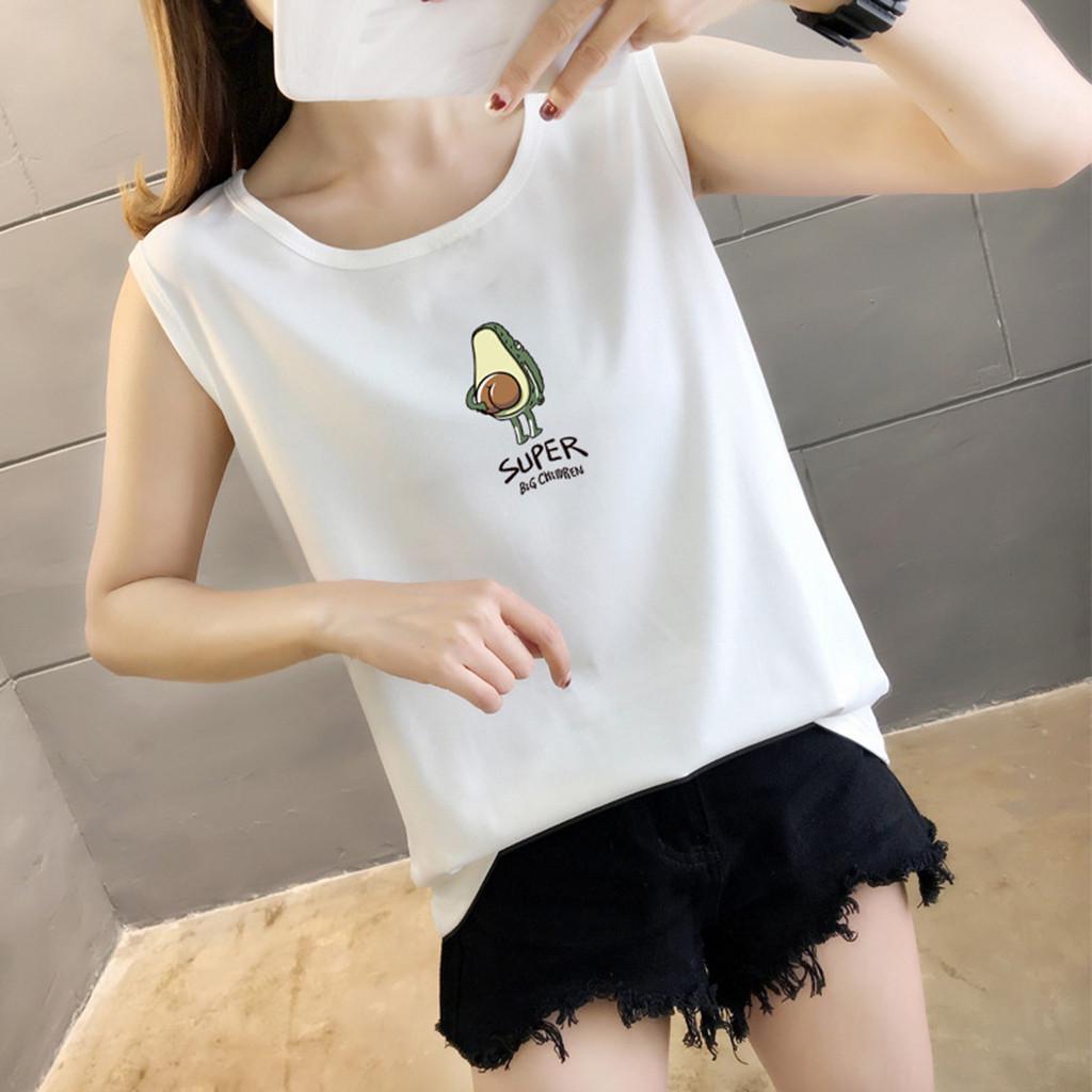 Women Summer New Sleeveless Printed Casual Sports Vest XL білий
Women Summer New Sleeveless Printed Casual Sports Vest XL білий