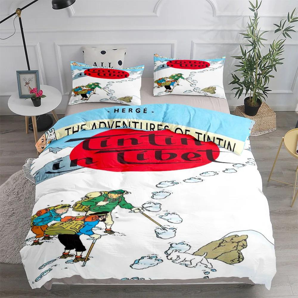 Tintin Adventure Tales Children Duvet Cover Set King Queen Double Twin Single Bed Linen Set Win Size For Boys Teens Adult Tennis EU single(135x200cm)
Tintin Adventure Tales Children Duvet Cover Set King Queen Double Twin Single Bed Linen Set Win Size For Boys Teens Adult Tennis EU single(135x200cm)