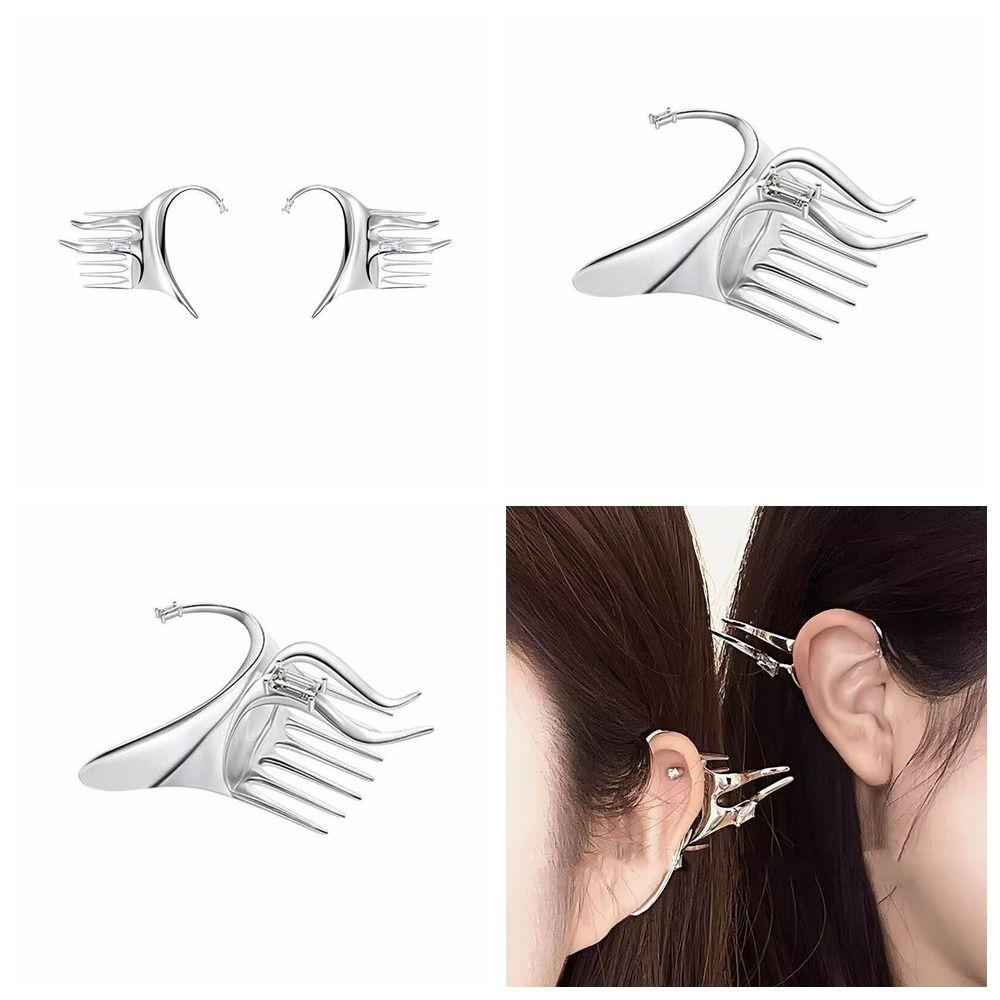 No Piercing Korean Style Clip Earring Zinc Zinc Alloy Girl Ear Clip Cool Women Ear Cuff Women
No Piercing Korean Style Clip Earring Zinc Zinc Alloy Girl Ear Clip Cool Women Ear Cuff Women