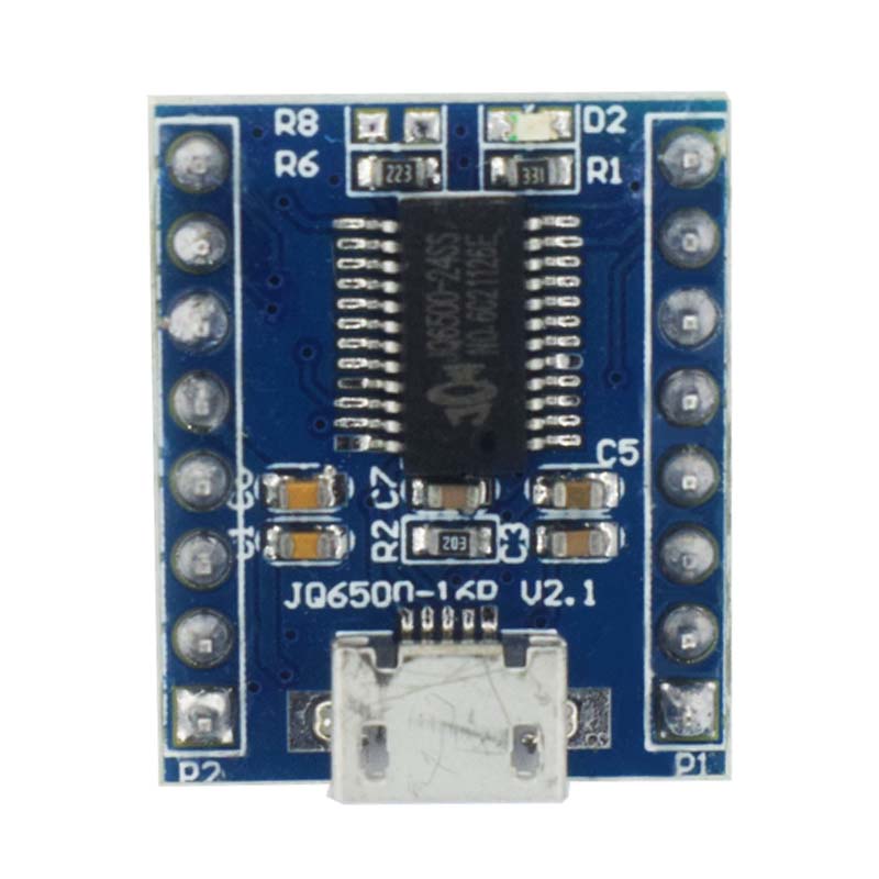 3pcs JQ6500 Voice Sound Module USB Replace One to Five Way MP3 Voice Standard JQ6500 Voice Module 16M
3pcs JQ6500 Voice Sound Module USB Replace One to Five Way MP3 Voice Standard JQ6500 Voice Module 16M
