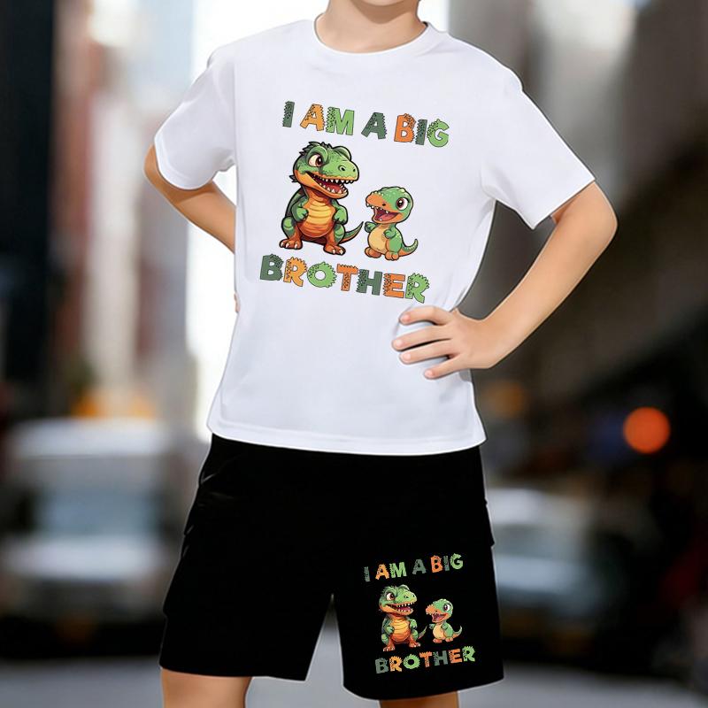 Boys 2 Piece Dinosaur printed Outfit, Short Sleeve T-Shirt and Shorts Set for Kids Age 5-14,Black and White Sporty Casual Summer Clothes 13-14 Years білий
Boys 2 Piece Dinosaur printed Outfit, Short Sleeve T-Shirt and Shorts Set for Kids Age 5-14,Black and White Sporty Casual Summer Clothes 13-14 Years білий