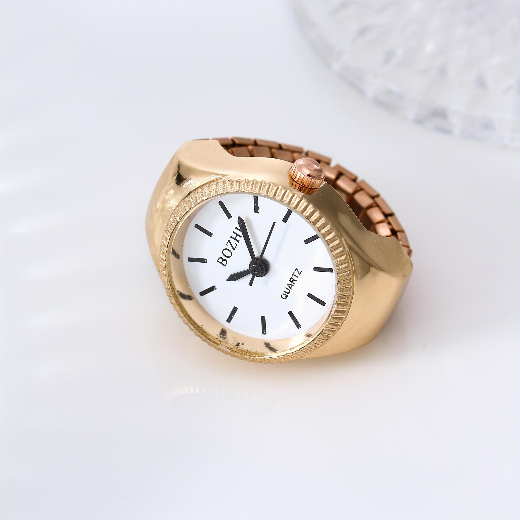 1pc New High end Simple Ring Watch Disc Couple Trendy Finger Watch Couple Watch різнокольоровий
1pc New High end Simple Ring Watch Disc Couple Trendy Finger Watch Couple Watch різнокольоровий