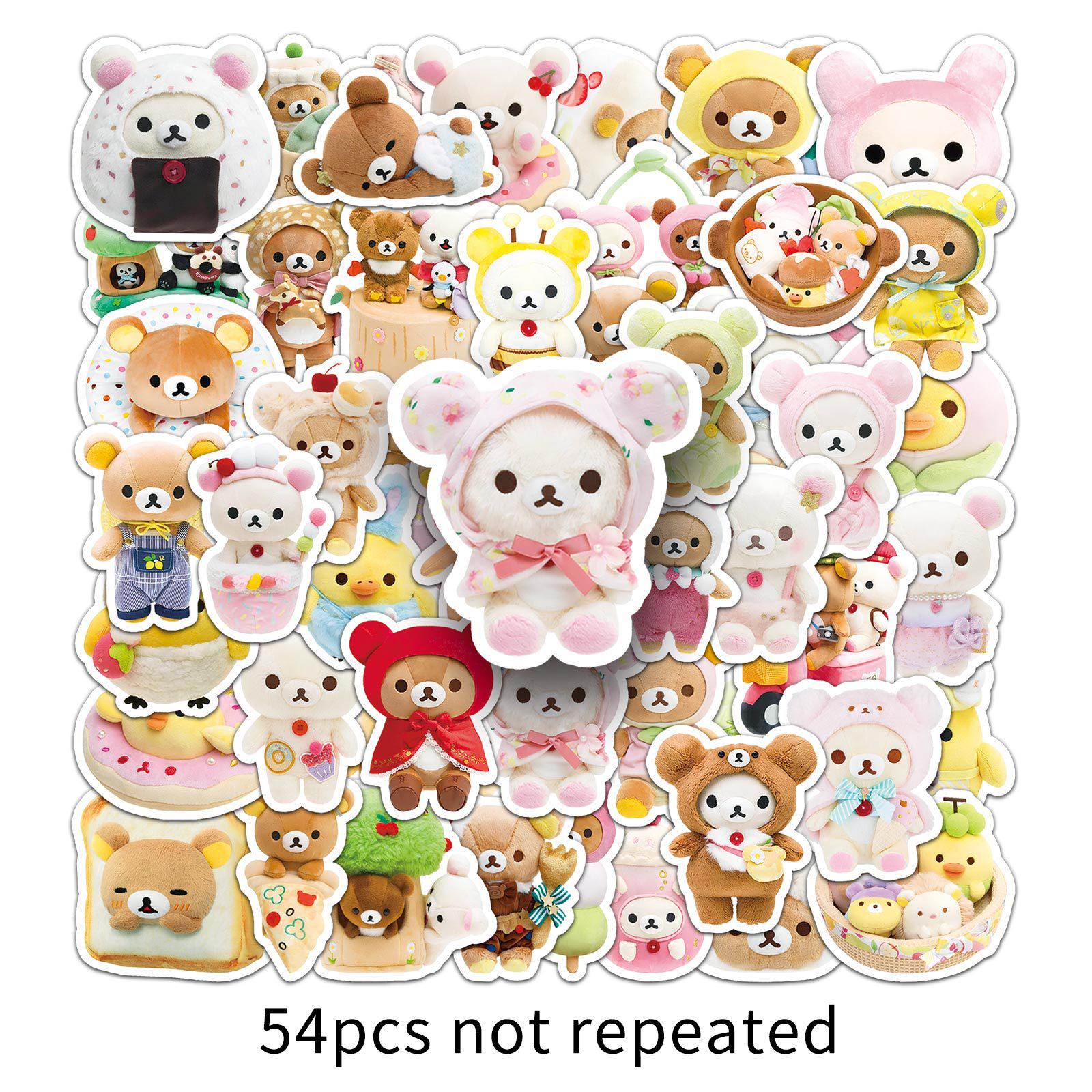 54 Cute Rilakkuma Relax Bear Waterproof Stickers for Phone Cases
54 Cute Rilakkuma Relax Bear Waterproof Stickers for Phone Cases