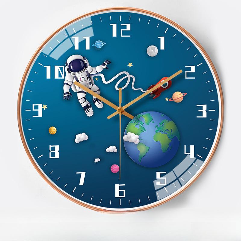 12-inch 30cm creative space automatic timing radio clock children cartoon bedroom mute clock wall clock
12-inch 30cm creative space automatic timing radio clock children cartoon bedroom mute clock wall clock