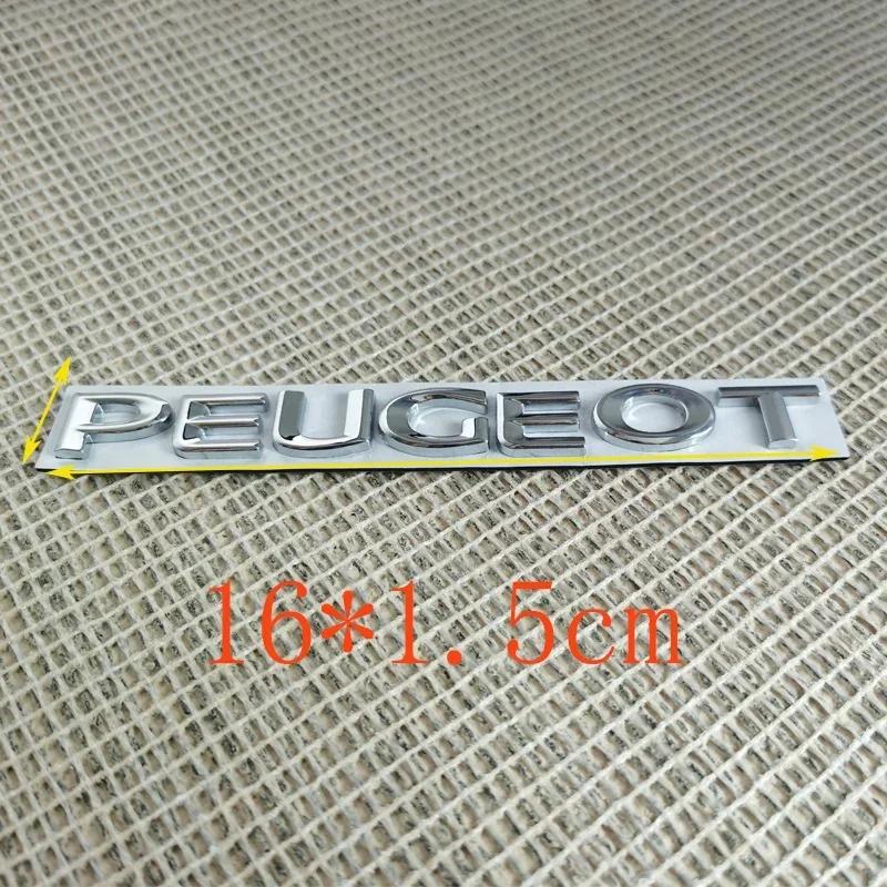 3D Metal Car Rear Trunk Emblem for Peugeot 208 408 4008 GT 5008 307 508 206 207 301 3008 308 2008 Tail Letter Sticker Decoration
3D Metal Car Rear Trunk Emblem for Peugeot 208 408 4008 GT 5008 307 508 206 207 301 3008 308 2008 Tail Letter Sticker Decoration