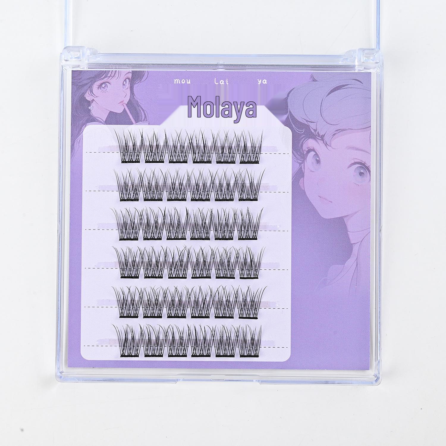 Self-Adhesive, Glue-Free Six-Row False Eyelashes: Perfect for Effortless Wear with Natural Curl and Segmented Design.
Self-Adhesive, Glue-Free Six-Row False Eyelashes: Perfect for Effortless Wear with Natural Curl and Segmented Design.